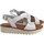 Topánky Žena Univerzálna športová obuv Eva Frutos Dámske sandále  3258 biele Biela