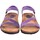 Topánky Žena Univerzálna športová obuv Interbios Dámske sandále INTER BIOS 7219 lila Modrá