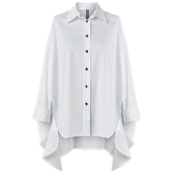 Oblečenie Žena Blúzky Wendy Trendy Camisa 110938 - White Biela