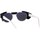 Hodinky & Bižutéria Muž Slnečné okuliare 23° Eyewear Occhiali da Sole Dargen D'Amico X 23° Round One Yezo Biela