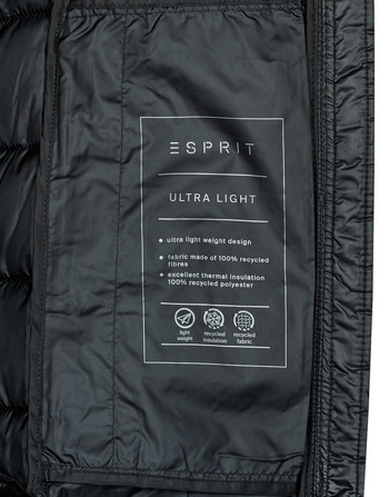 Esprit Tape Jacket Čierna