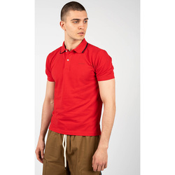 Oblečenie Muž Polokošele s krátkym rukávom Geox M2510Q T2649 | Sustainable Červená