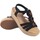 Topánky Žena Univerzálna športová obuv Amarpies Dámske sandále  23525 abz čierne Čierna