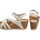 Topánky Žena Univerzálna športová obuv Interbios Dámske sandále INTER BIOS 5633 ľadové Biela