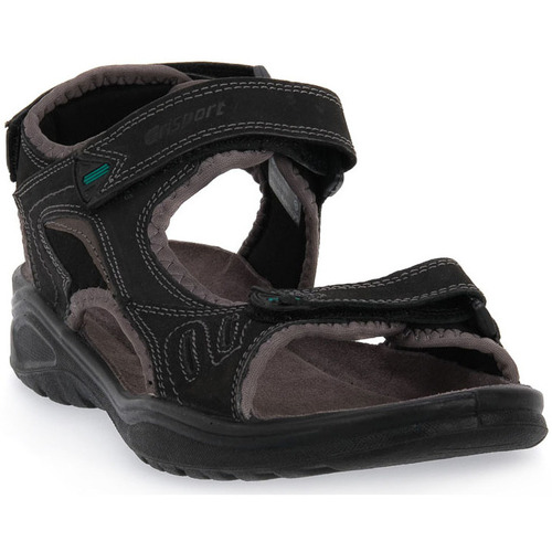 Topánky Muž Sandále Grisport NUBUCK BLACK Čierna