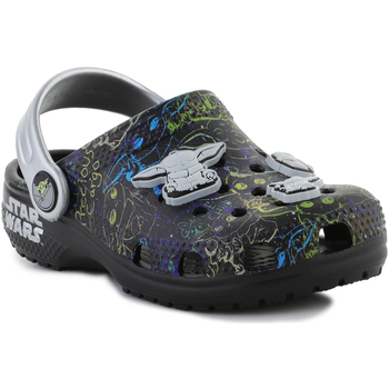 Topánky Chlapec Sandále Crocs Classic Grogu Clog T Black 207894-001 Viacfarebná
