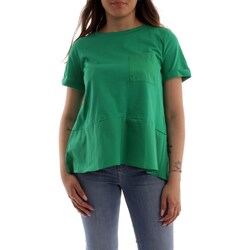 Oblečenie Žena Tričká s krátkym rukávom Emme Marella PECE Zelená