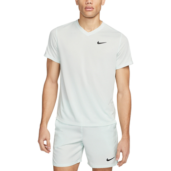 Oblečenie Muž Tielka a tričká bez rukávov Nike Court Dri-FIT Victory Biela