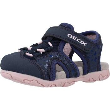 Topánky Dievča Sandále Geox B SANDAL FLAFFEE GIR Modrá