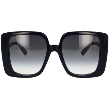 Hodinky & Bižutéria Žena Slnečné okuliare Gucci Occhiali da Sole  GG1314S 001 Čierna