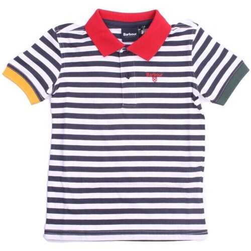 Oblečenie Chlapec Tričká s krátkym rukávom Barbour CML0183 Modrá