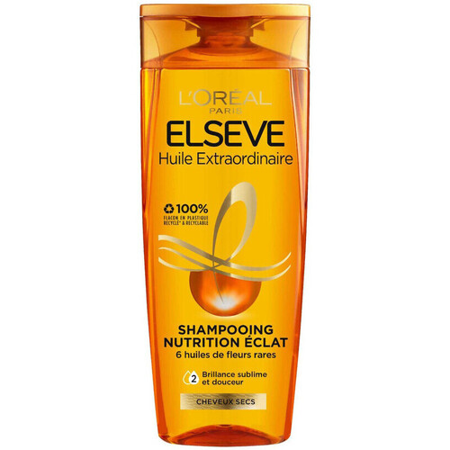 krasa Žena Šampóny L'oréal Elseve Extraordinary Oil Shampoo Nutrition Shine Other