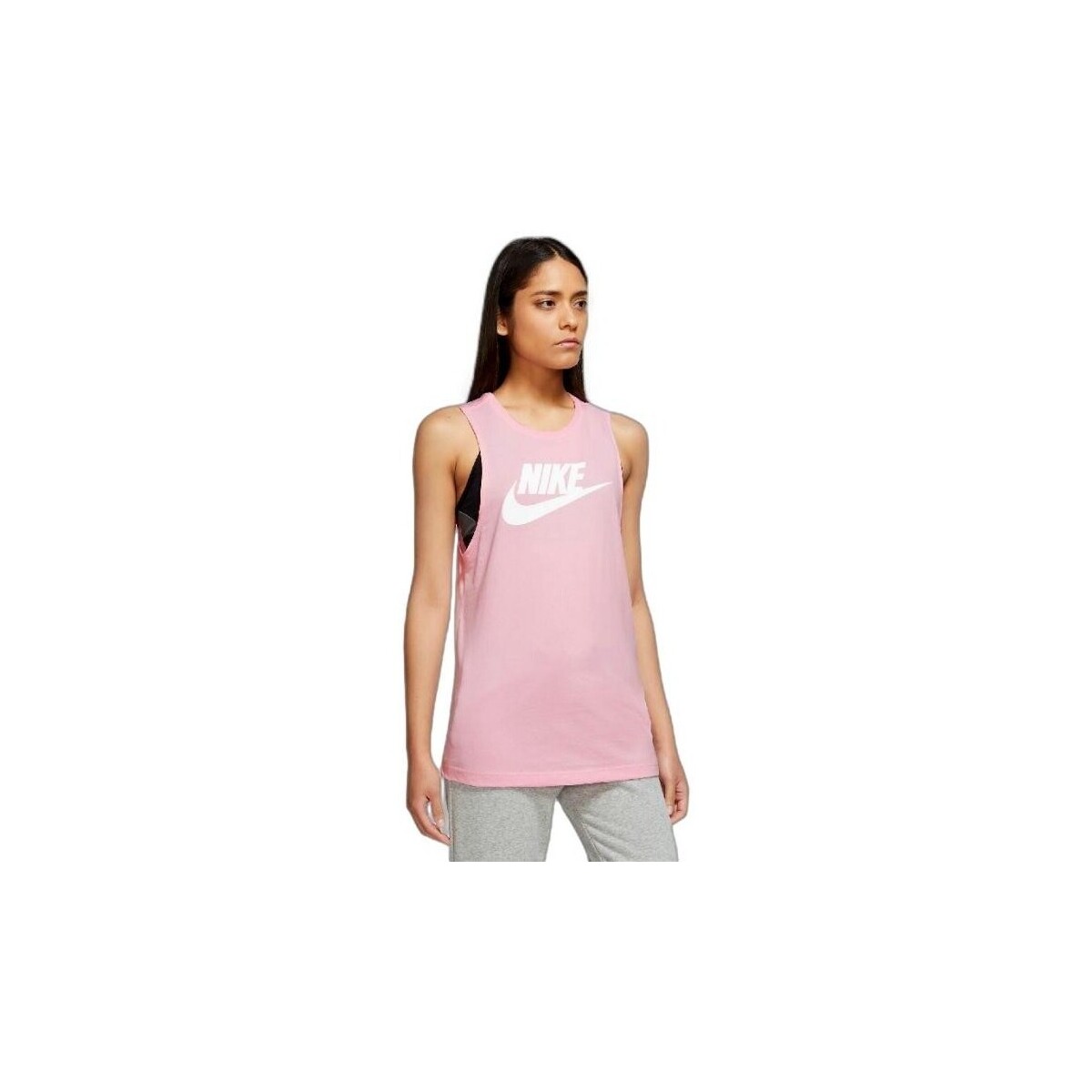 Oblečenie Žena Tielka a tričká bez rukávov Nike CAMISETA DE TIRANTES MUJER  SPORTSWEAR CW2206 Ružová