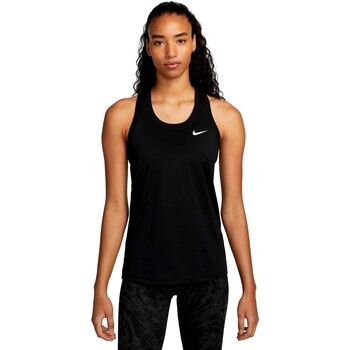 Oblečenie Žena Tielka a tričká bez rukávov Nike CAMISETA TIRANTES MUJER  DRI-FIT DX0706 Čierna
