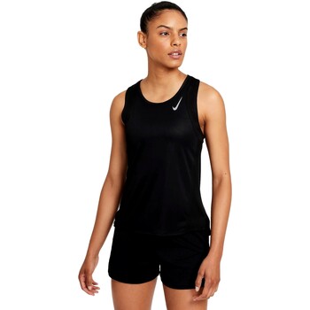 Oblečenie Žena Tielka a tričká bez rukávov Nike CAMISETA TIRANTES MUJER  DRI-FIT RACE DD5940 Čierna