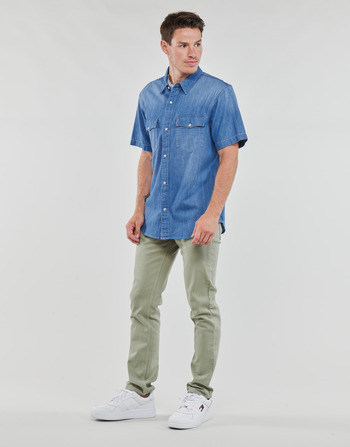 Levi's SS RELAXED FIT WESTERN Modrá