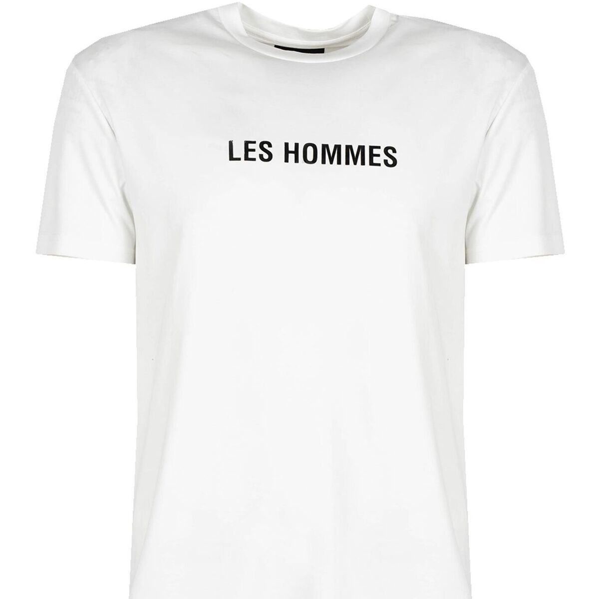 Oblečenie Muž Tričká s krátkym rukávom Les Hommes LF224302-0700-1009 | Grafic Print Biela