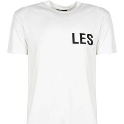 Oblečenie Muž Tričká s krátkym rukávom Les Hommes LF224300-0700-1009 | Grafic Print Biela