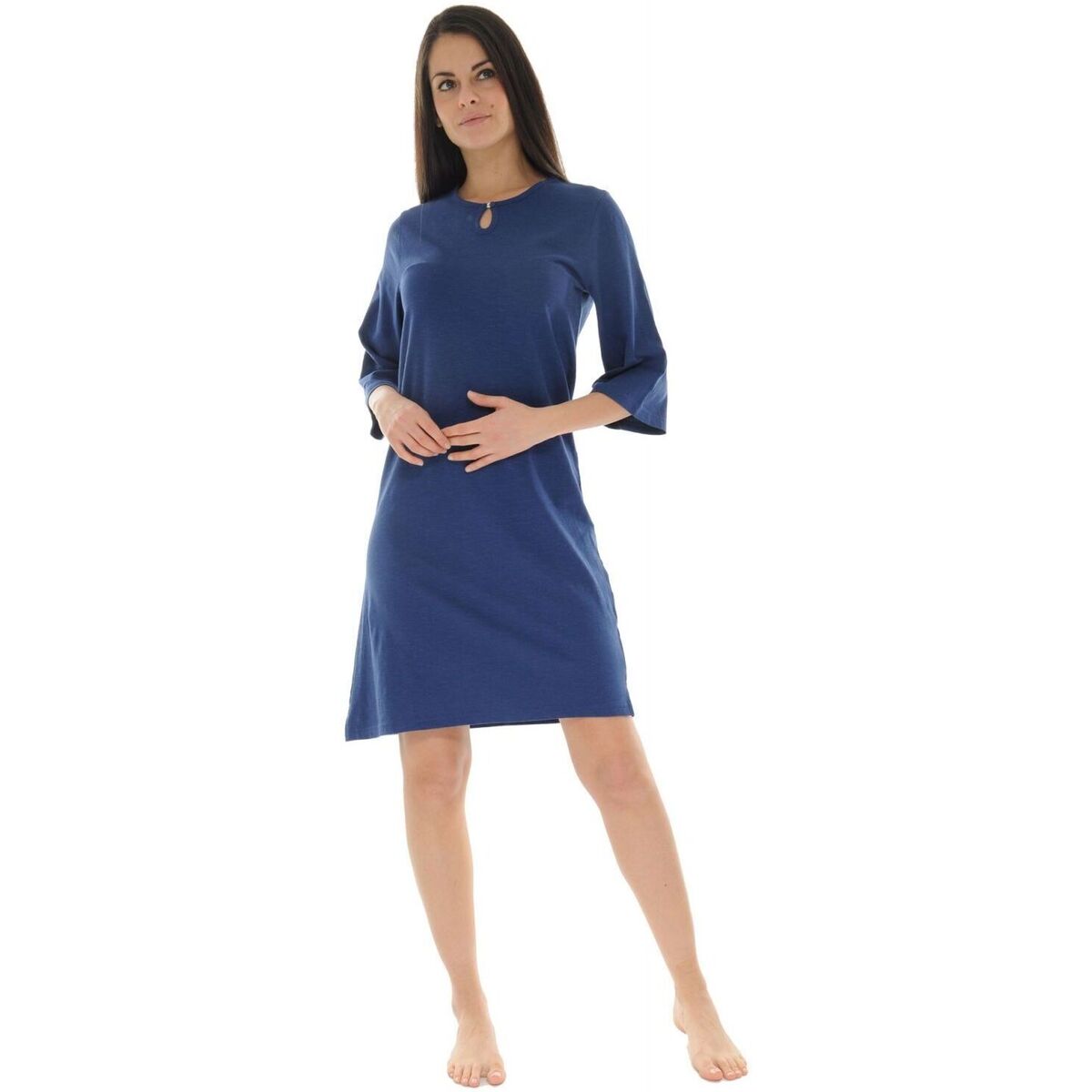 Oblečenie Žena Pyžamá a nočné košele Christian Cane VIDIANE Modrá