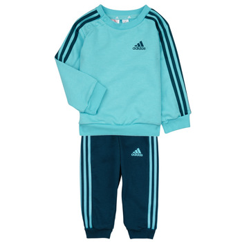 Oblečenie Chlapec Komplety a súpravy Adidas Sportswear 3S JOG Modrá