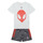 Oblečenie Chlapec Komplety a súpravy Adidas Sportswear LB DY SM T SET Biela / Červená