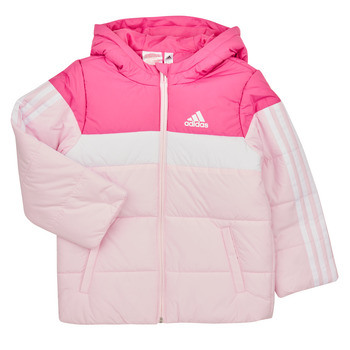 Oblečenie Dievča Vyteplené bundy Adidas Sportswear LK PAD JKT Fuksiová / Viacfarebná