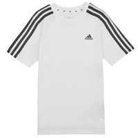 Oblečenie Deti Tričká s krátkym rukávom Adidas Sportswear 3S TEE Biela / Čierna