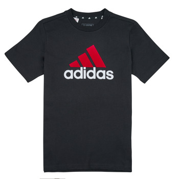 Oblečenie Chlapec Tričká s krátkym rukávom Adidas Sportswear BL 2 TEE Čierna / Červená / Biela