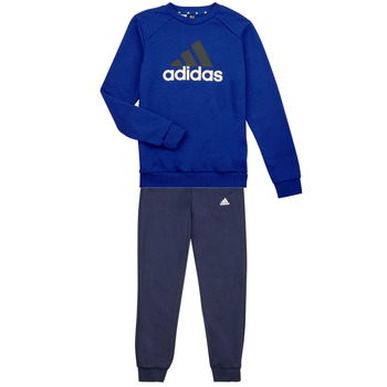 Oblečenie Chlapec Súpravy vrchného oblečenia Adidas Sportswear BL FL TS Námornícka modrá / Biela