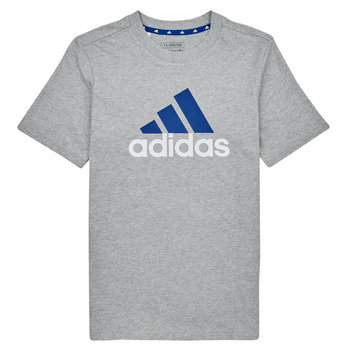 Oblečenie Chlapec Tričká s krátkym rukávom Adidas Sportswear BL 2 TEE Šedá / Biela / Modrá