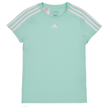 Oblečenie Dievča Tričká s krátkym rukávom adidas Performance TR-ES 3S T Modrá / Biela