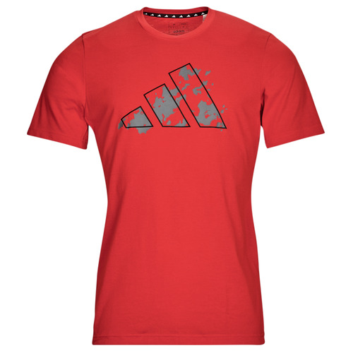 Oblečenie Muž Tričká s krátkym rukávom adidas Performance TR-ES+ TEE Červená / Šedá