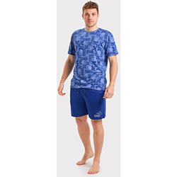 Oblečenie Muž Pyžamá a nočné košele Munich DH0355 Modrá