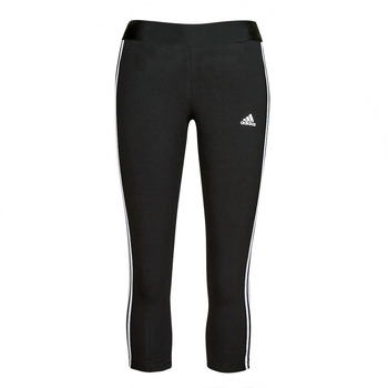 Oblečenie Žena Legíny Adidas Sportswear 3S 34 LEG Čierna / Biela