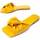Topánky Žena Sandále Leindia 82853 Žltá