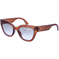 Hodinky & Bižutéria Žena Slnečné okuliare Longchamp LO691S-200 Hnedá