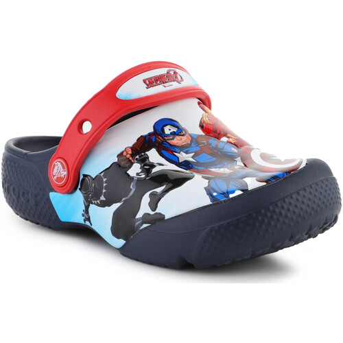 Topánky Chlapec Sandále Crocs FL Avengers Patch Clog K 207069-410 Viacfarebná