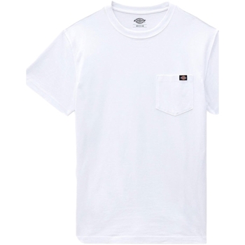 Oblečenie Muž Tričká a polokošele Dickies Porterdale T-Shirt - White Biela