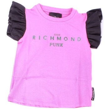 Oblečenie Dievča Tričká s krátkym rukávom John Richmond RGP23070TS Ružová