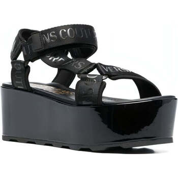 Topánky Žena Športové sandále Versace Jeans Couture  Čierna