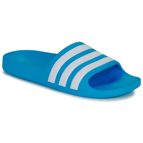 Topánky Deti športové šľapky Adidas Sportswear ADILETTE AQUA K Modrá / Biela