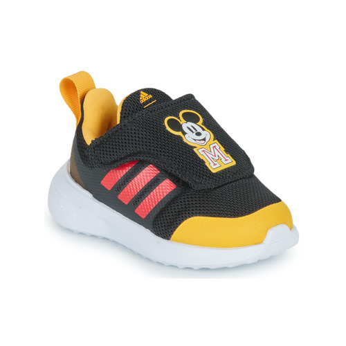 Topánky Chlapec Nízke tenisky Adidas Sportswear FORTARUN MICKEY AC I Čierna / Žltá