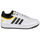 Topánky Chlapec Nízke tenisky Adidas Sportswear HOOPS 3.0 K Biela / Čierna