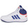 Topánky Deti Členkové tenisky Adidas Sportswear HOOPS MID 3.0 K Biela / Modrá / Červená