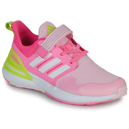Topánky Dievča Nízke tenisky Adidas Sportswear RapidaSport EL K Ružová / Biela
