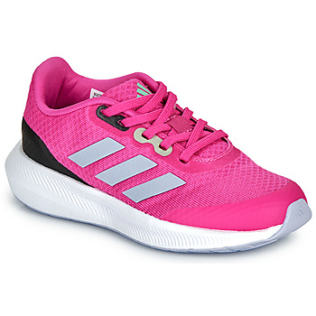Topánky Dievča Nízke tenisky Adidas Sportswear RUNFALCON 3.0 K Ružová / Biela