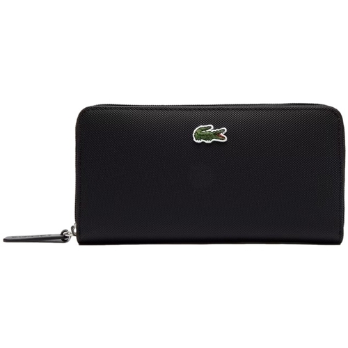 Tašky Žena Peňaženky Lacoste L.12.12 Concept Zip Wallet - Noir Čierna