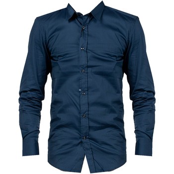 Oblečenie Muž Košele s dlhým rukávom Antony Morato MMSL00375-FA450001 Modrá