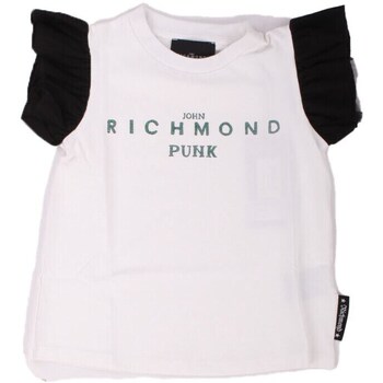 Oblečenie Dievča Tričká s krátkym rukávom John Richmond RGP23070TS Biela