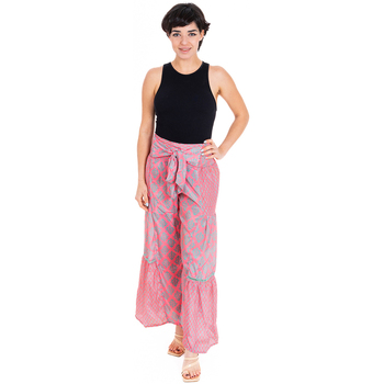 Oblečenie Žena Nohavice Isla Bonita By Sigris Nohavice Ružová